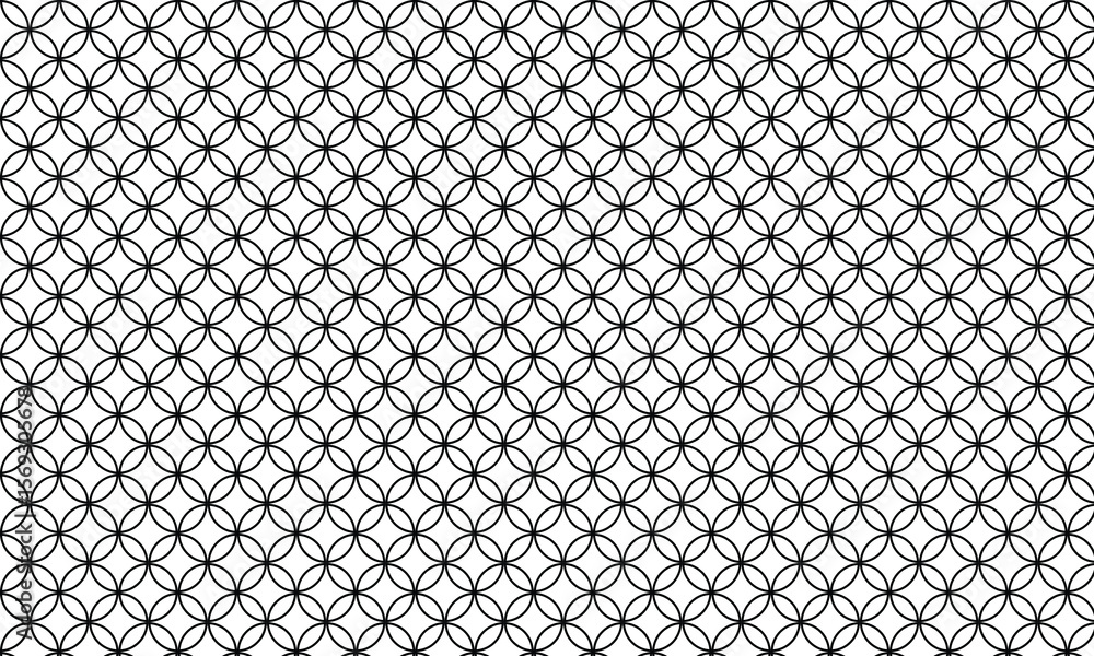 Fototapeta premium Vector seamless pattern background.