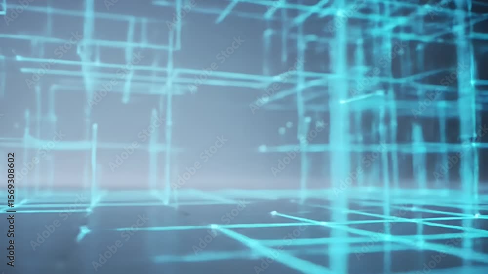 Abstract Digital Network: Turquoise Grid in Cyberspace Abstract Digital Network: Turquoise Grid in Cyberspace