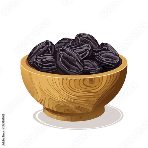 Delicious Bowl of Prunes: A Nutritious and Tasty Snack