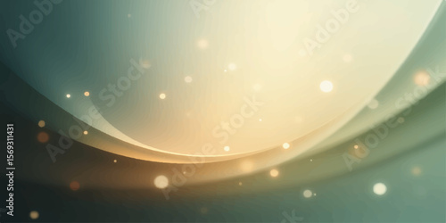 Abstract vector background with glowing stars bright gold sparkle and festive decoration design