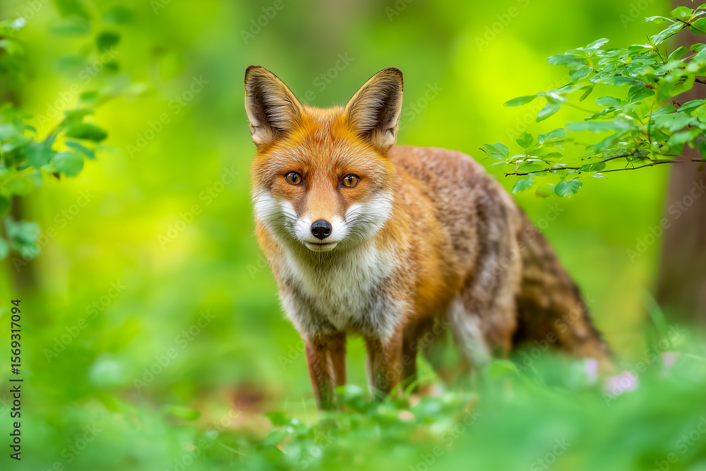 Fototapeta premium Wildlife scene from the wild nature