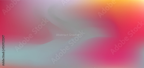 Abstract vibrant slate blue and bright magenta pink colors mesh gradient background. Soft trendy liquid wavy backdrop for ui design, banner, technology business poster