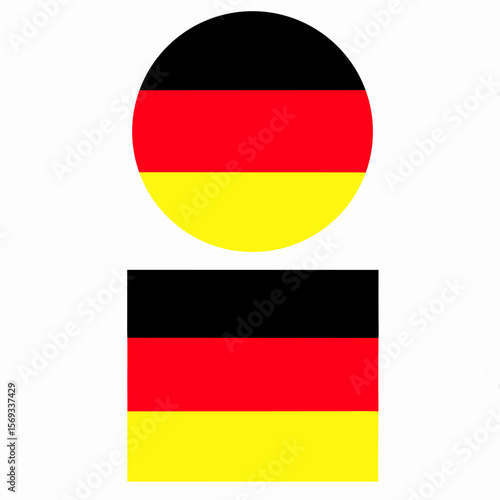 german flag button