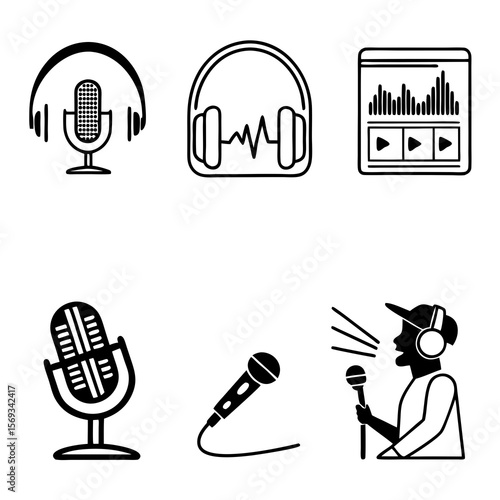 Audio recording and podcasting equipment