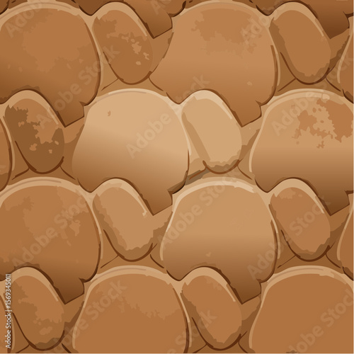 A seamless vector texture of soft brown leather with natural grain and realistic detail, suitable for backgrounds, crafts, or product visuals.