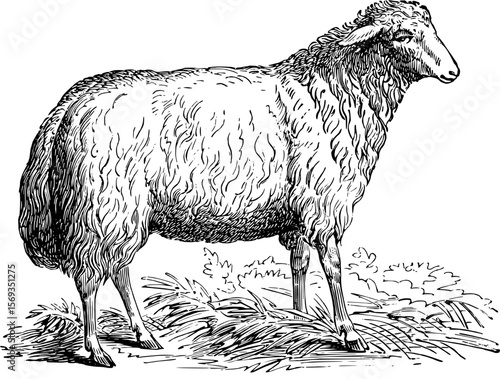 Vintage Farm Animals clipart, farmyard animal Illustrations, clipart for farmers, farm line drawings