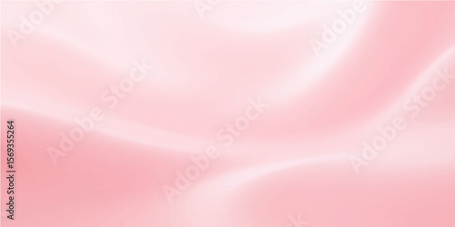 Light pink flowing wave background with elegant curves and soft gradient texture for digital use