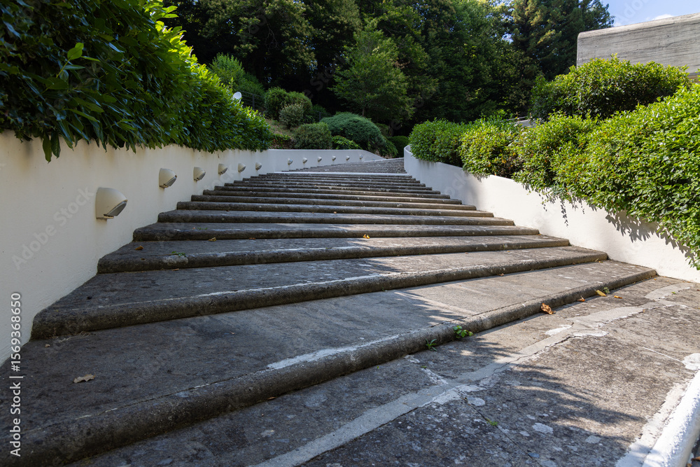 Obraz premium Exploring Fiuggi in Italy