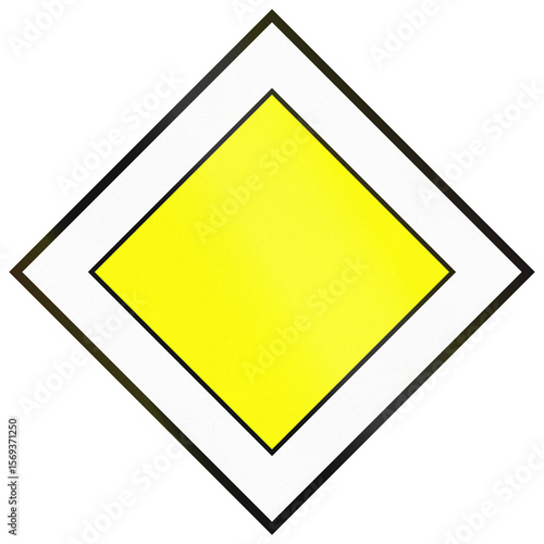 Free Download Regulatory road sign in Cambodia - Main road - GFXLoad