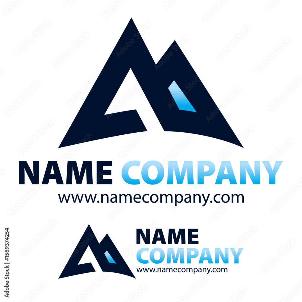 logo montagne ski agence voyage