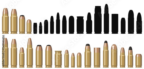 Comparison of Various Ammunition Cartridges