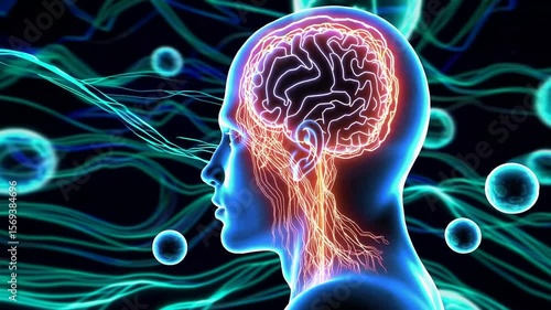 Exploring the Intricate Connections Between the Human Brain and Technology in a Vivid Digital Landscape Generative AI