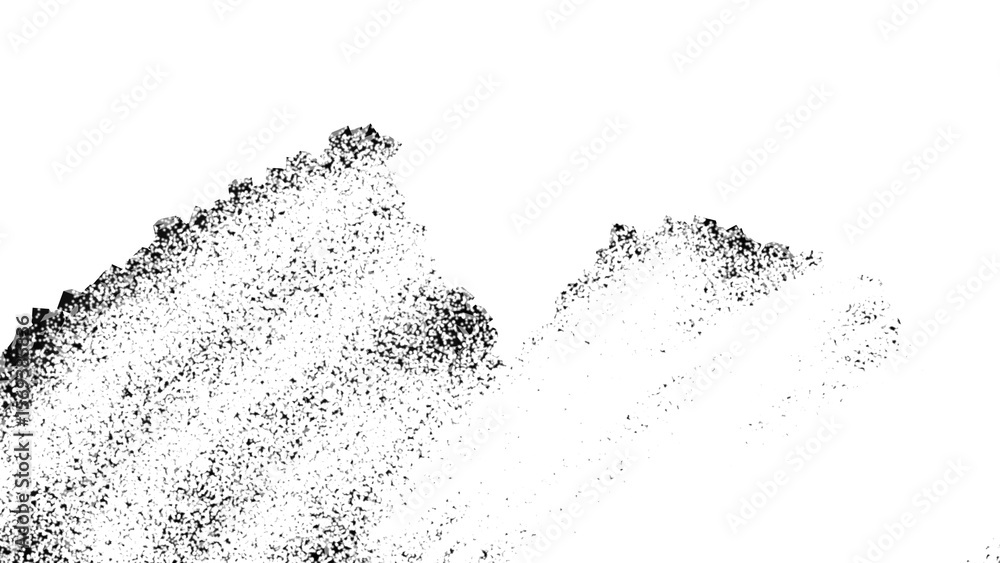 Fototapeta premium Grunge or brush transparent