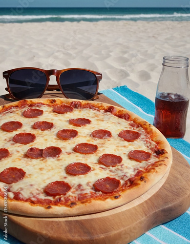 Pepperoni pizza