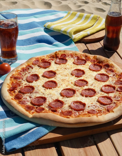 Pepperoni pizza