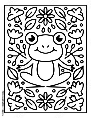 trippy groovy coloring pages for kids