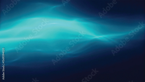 Blue abstract background with dynamic waves reflecting sunlight like the deep ocean