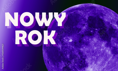 Naklejka Nowy Rok