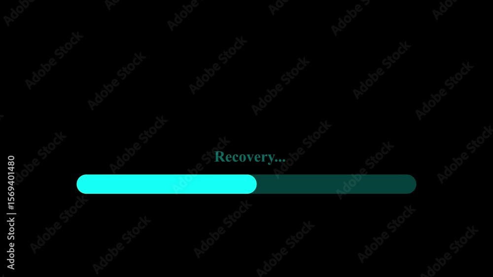 file recovery loading animation isolated on black background, loading bar animated with new strokes, for your projects. file recovery loading animation isolated on black background, loading bar animated with new strokes, for your projects.