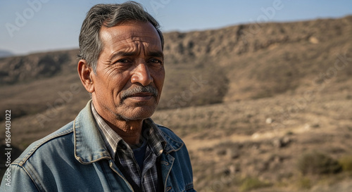 man on mountain