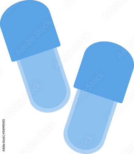 Cute blue slippers footwear