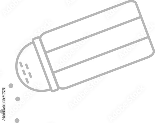 Sprinkle Salt Illustration
