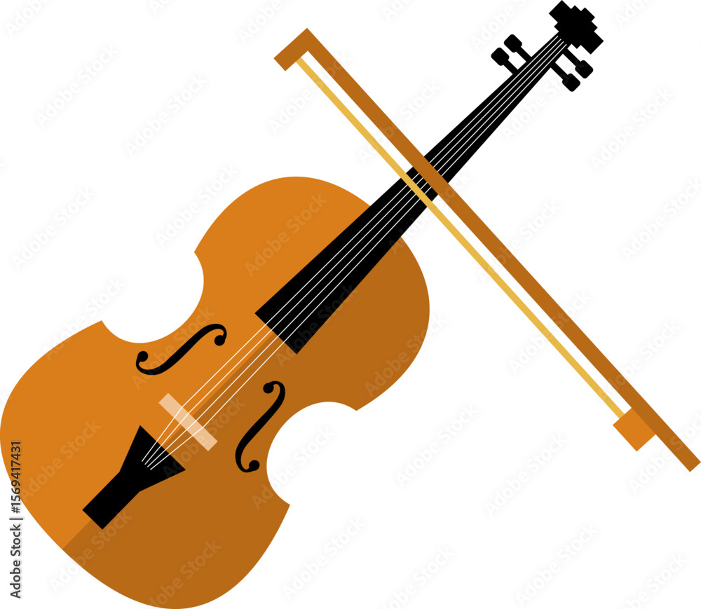Fototapeta premium violin bow