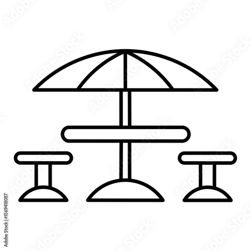 Picnic icon design 