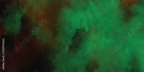 Abstract green and brown watercolor texture a visually appealing artistic background for diverse creative projects