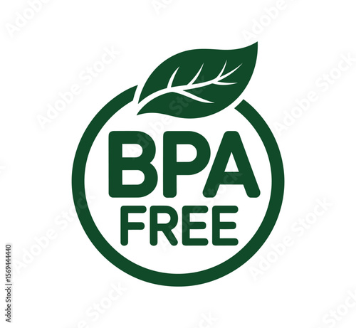 BPA Free Certification Icon - Chemical Free and Eco-Friendly Product Label