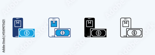 Purchasing Icon Set Multiple Style Collection