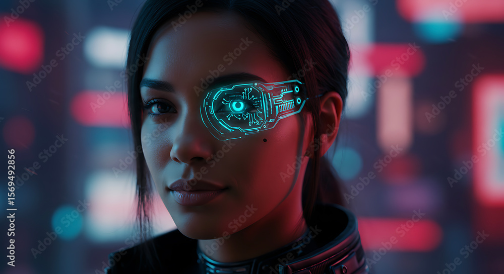 Portrait of a young brunette woman with stylish sunglasses and glamorous makeup looking at the city Portrait of a young brunette woman with stylish sunglasses and glamorous makeup looking at the city