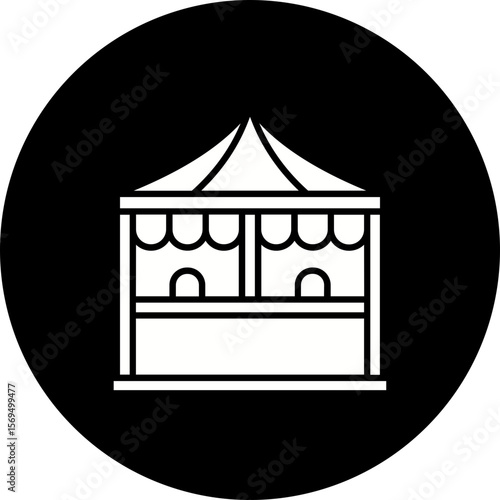 Ticket house Icon