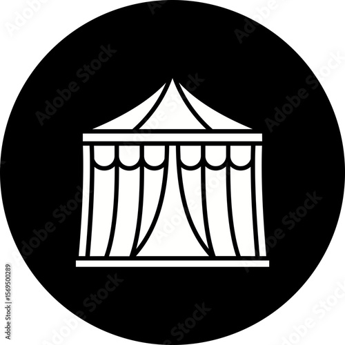 Circus tent Icon