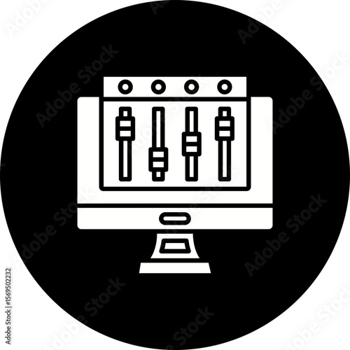 Desktop computer Icon