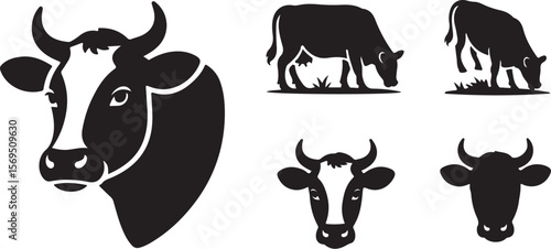 Dairy cow symbols