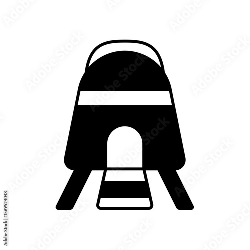Space Lander Planetary Exploration Fill Icon