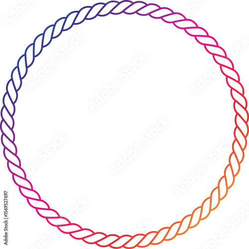 Nautical rope knots vector decorative vintage elements