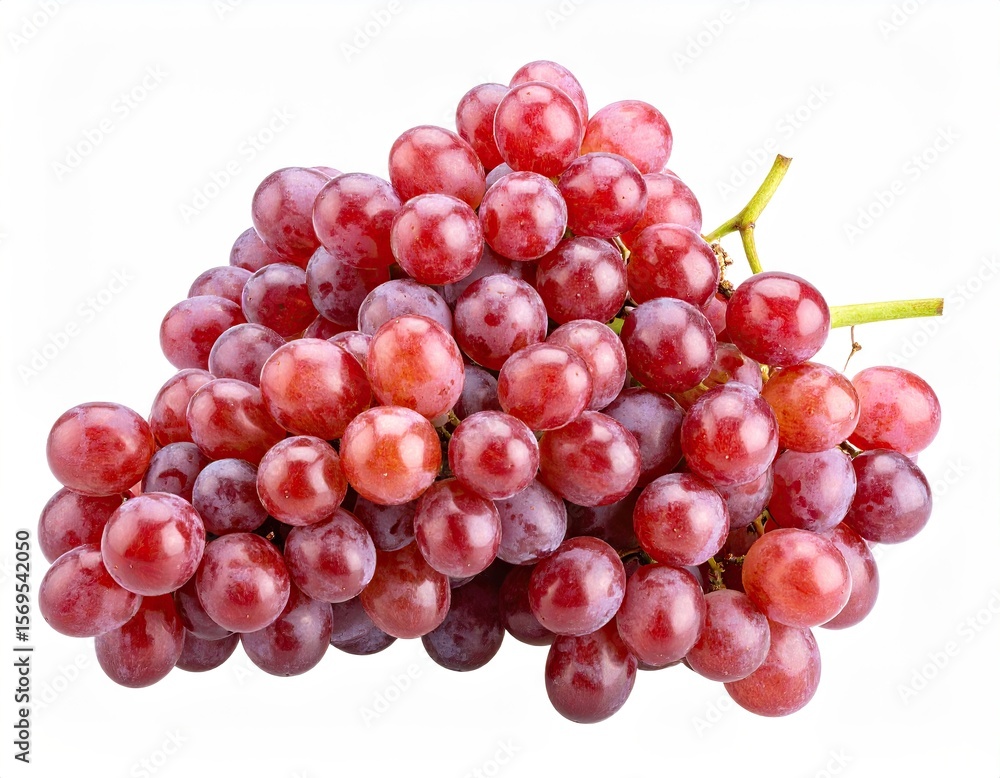 Fototapeta premium Cluster of red grapes