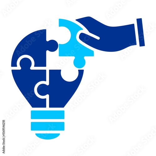 Problem Solver Simple Icon Vector Illustration Concept