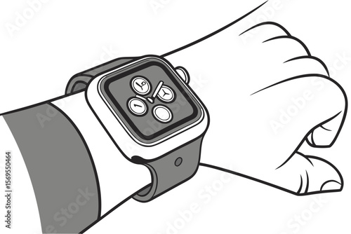 illustration of a camera
