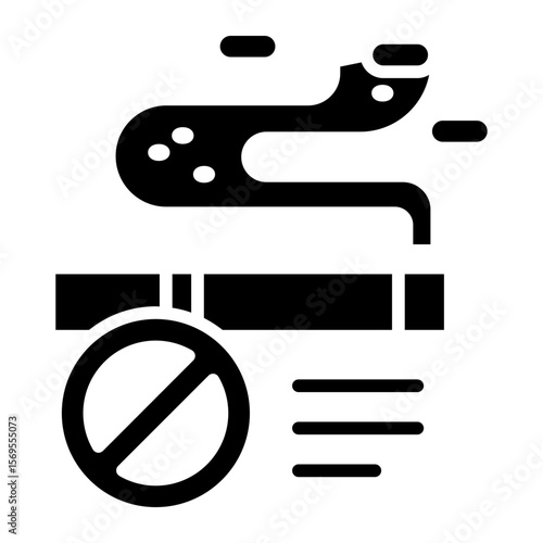 No smoking sign icon