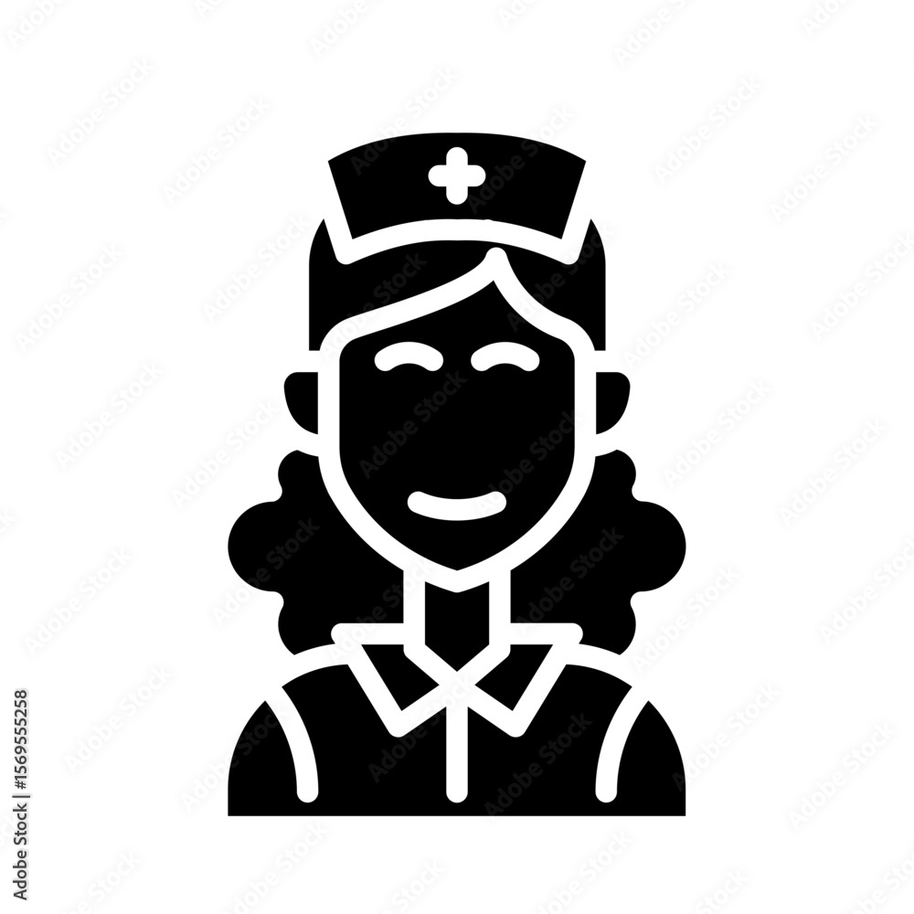 Nurse woman icon Nurse woman icon