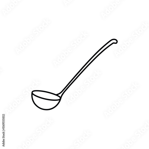 ladle line art