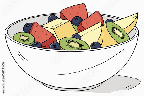 fresh fruit salad