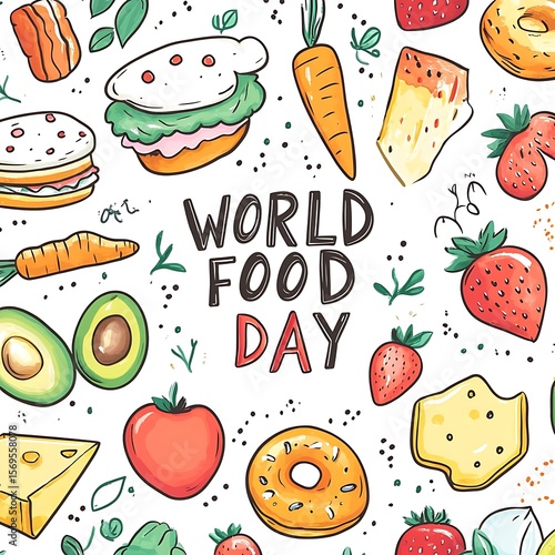World Food Day Diverse Foods. (21)