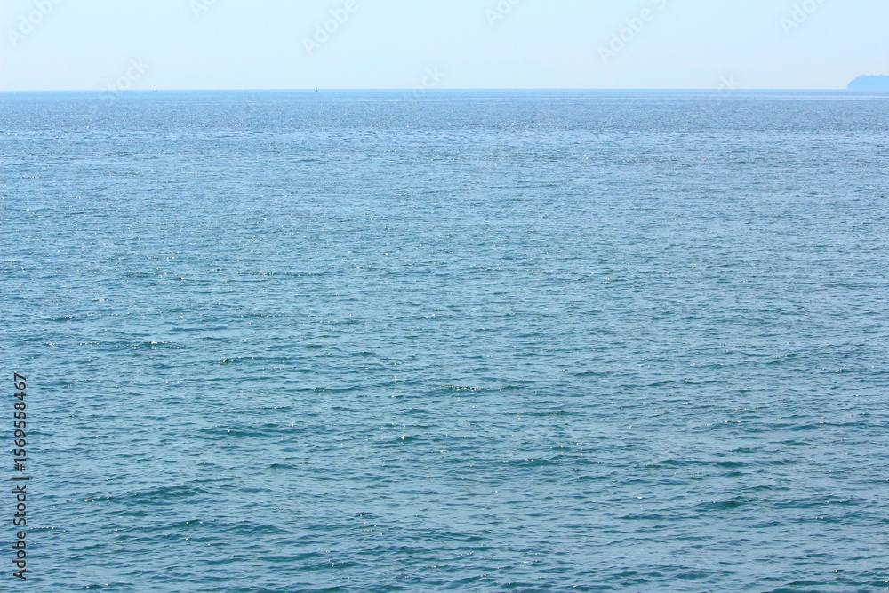 Fototapeta premium 広がる一面の青い海
