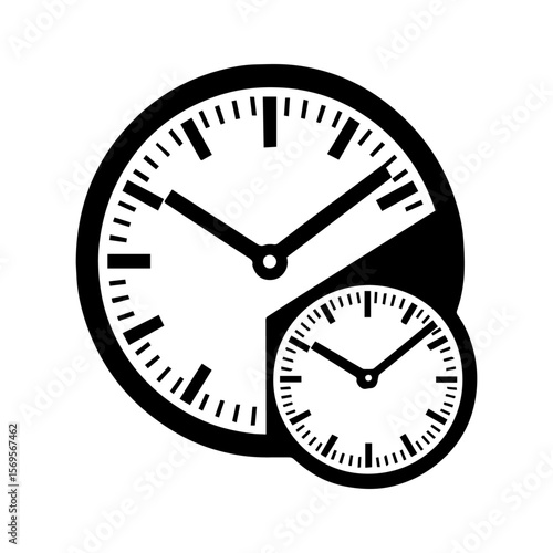  time clock vector