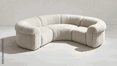  Blurred Comfort Living room sofa cream isolated watercolor vector illustration svg