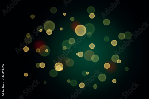 Abstract background with light blurring and bokeh effect. Unfocused vector solar glare or sparkling lights and sparkling glow. Background for infographics, presentations, postcards.